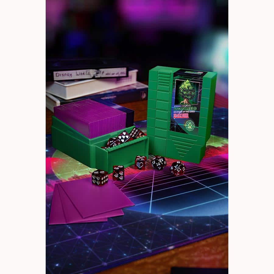 1UP Deck Box - Angry Trees II Supplies Infinite Black