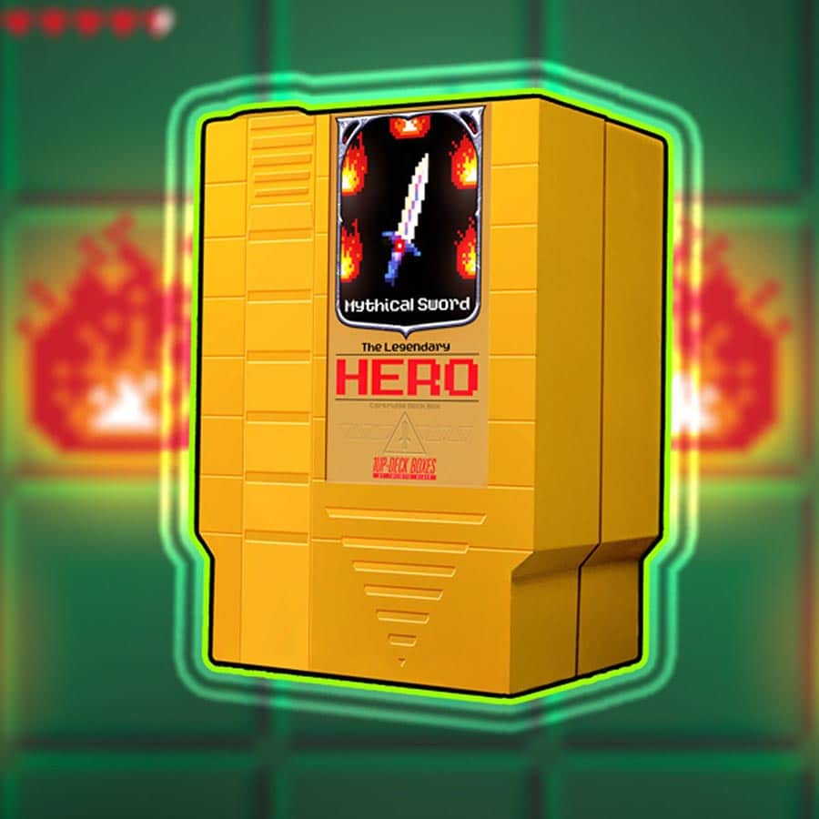 1UP Deck Box - Legendary Hero Supplies Infinite Black