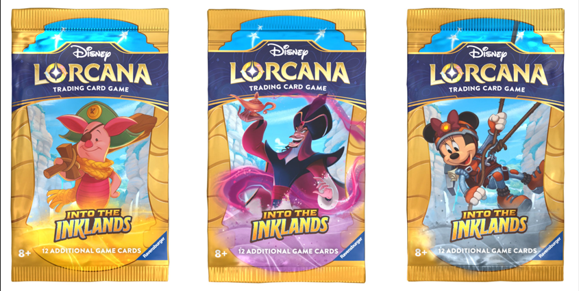 Disney Lorcana TCG: Into the Inklands Boosters (2 options) Trading Card Games Ravensburger