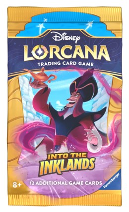 Disney Lorcana TCG: Into the Inklands Boosters (2 options) Trading Card Games Ravensburger ITI Booster Pack