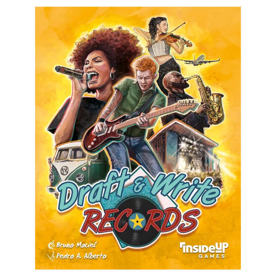 Draft & Write Records Board Games Inside Up Games   