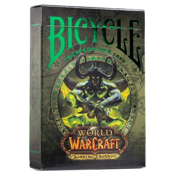 Playing Cards: World of Warcraft Burning Crusade Card Games Bicycle   