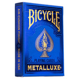Bicycle Playing Cards: Metalluxe (5 options) Card Games U.S. Playing Card Co. Bicycle Metalluxe Blue