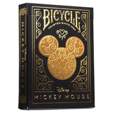 Playing Cards: Mickey Mouse Black & Gold Card Games U.S. Playing Card Co.