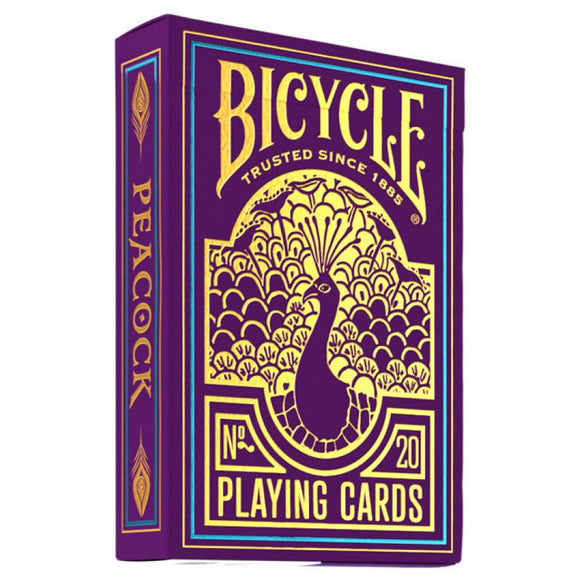 Bicycle Playing Cards: Purple Peacock Card Games Bicycle   
