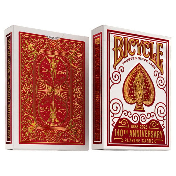 Bicycle Playing Cards: 140th Anniversary Card Games U.S. Playing Card Co.