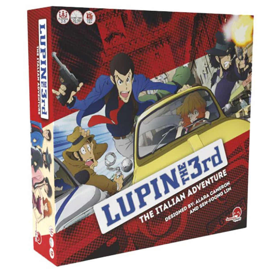 Lupin III: The Italian Adventure Board Games Japanime Games Lupin the 3rd