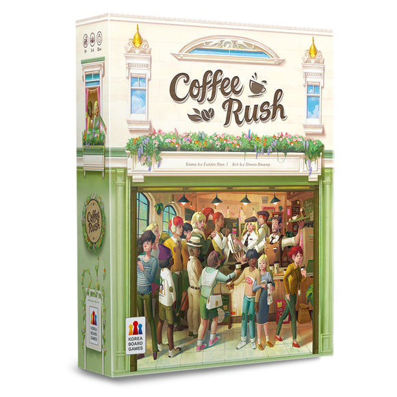 Coffee Rush Board Games Asmodee   