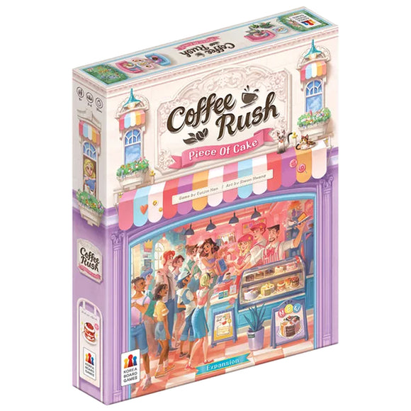 Coffee Rush: Piece of Cake Board Games Asmodee