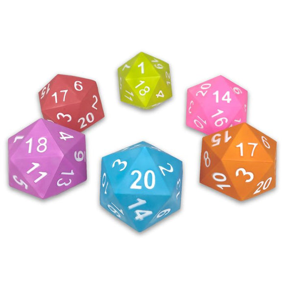 Giant Foam D20 (7 colors) Dice Kessler Corporation   