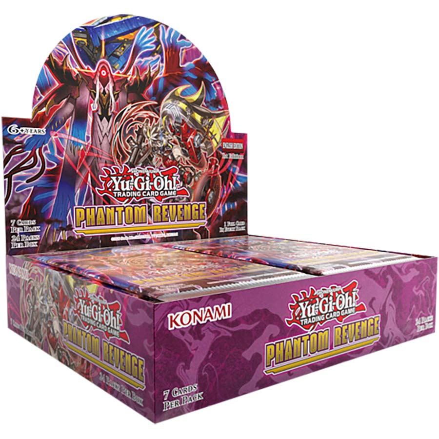 Yu-Gi-Oh! Phantom Revenge Trading Card Games Konami YGO Phantoms Revenge Box
