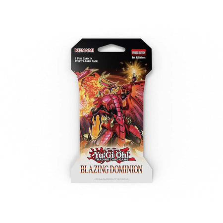 Yu-Gi-Oh! Blazing Dominion Trading Card Games Konami YGO Blazing Dominion Booster