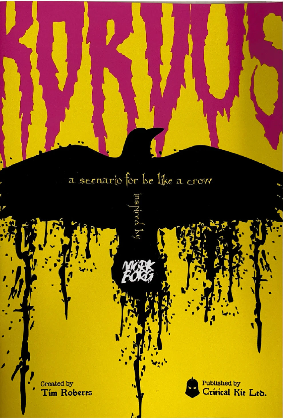 Korvus: A Scenario for Be Like A Crow (Mork Borg) Role Playing Games Other