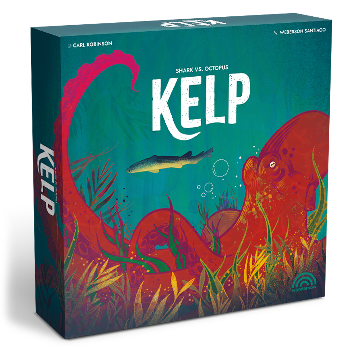 Kelp: Shark vs. Octopus Deluxe Edition Board Games Wonderbow   