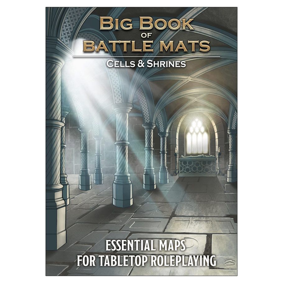 Big Book of Battle Mats: Cells & Shrines RPG Maps Loke Battle Mats