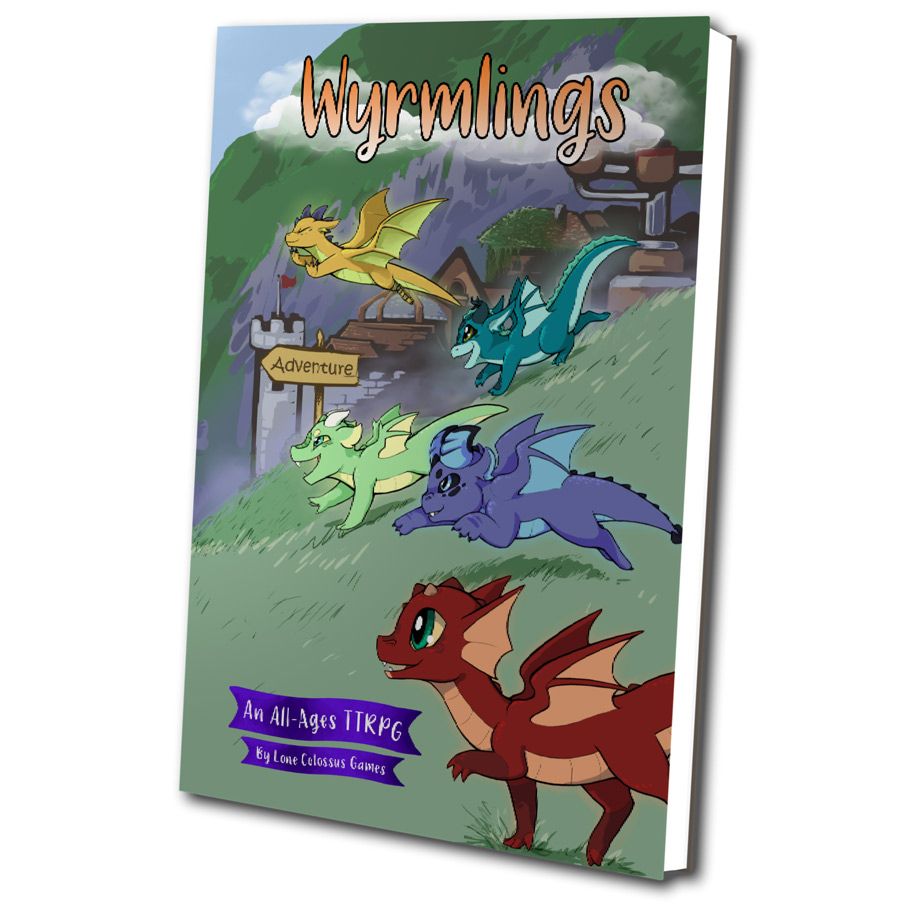 Wyrmlings: An All-Ages TTRPG Role Playing Games Lone Colossus