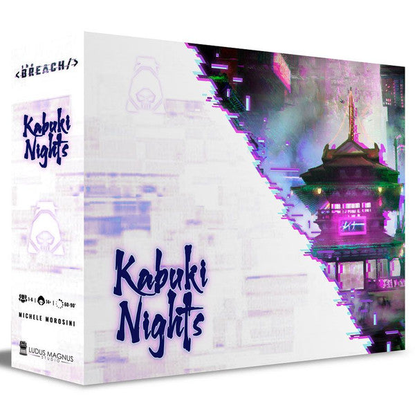 The Breach: Kabuki Nights Board Games Ludus Magnus Studio The Breach Kabuki