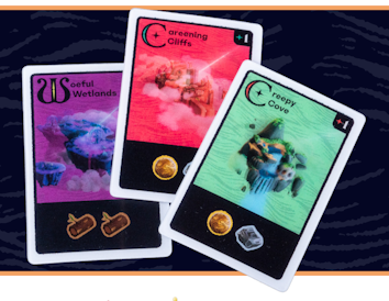 Fractured Sky: Lenticular Card Pack Board Games IV Studios   