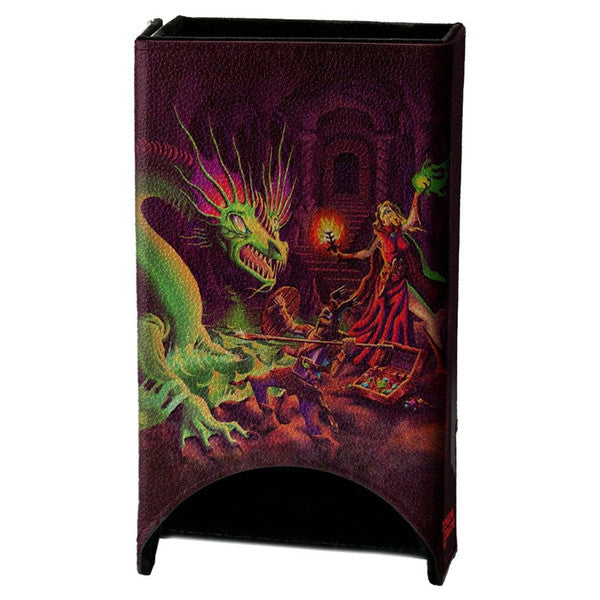 D&D Masterworks Series Dice Tower: Erol Otus Supplies FanRoll by Metallic Dice Games