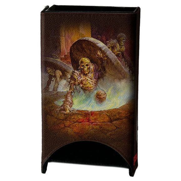 D&D Masterworks Series Dice Tower: Jeff Easley Supplies FanRoll by Metallic Dice Games