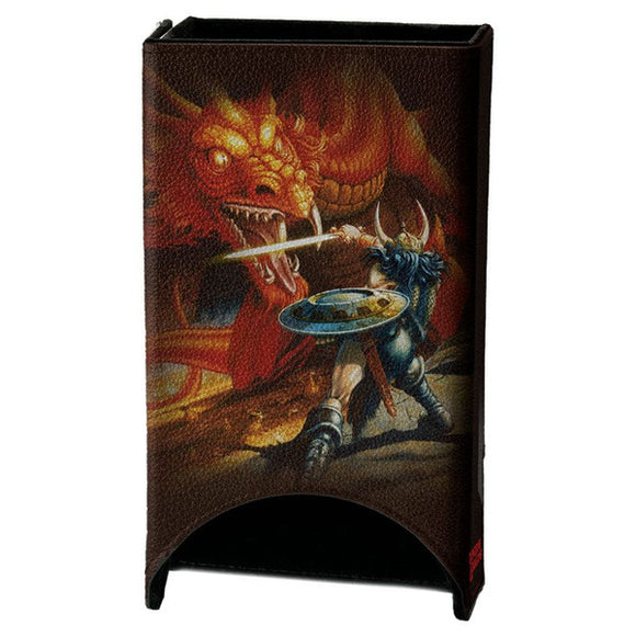 D&D Masterworks Series Dice Tower: Larry Elmore Supplies FanRoll by Metallic Dice Games