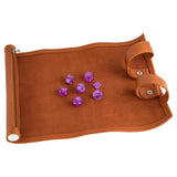 FanRoll Dice Rolling Scroll (2 options) Dice FanRoll by Metallic Dice Games FanRoll Dice Scroll Leather  
