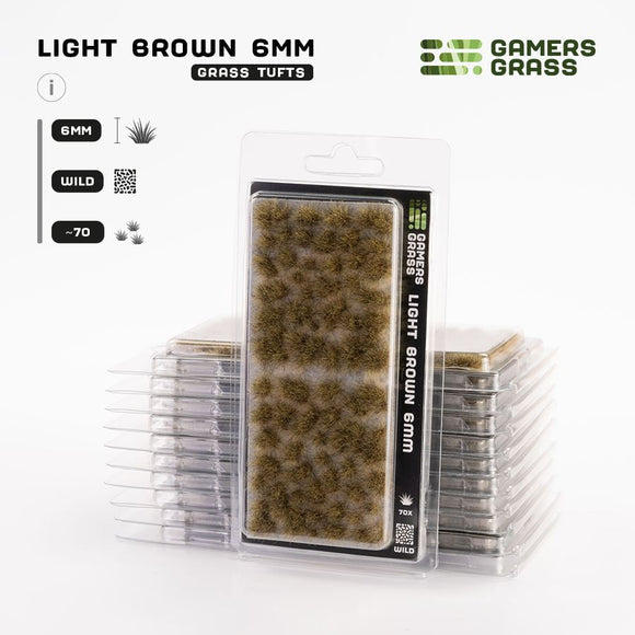 Gamers Grass: Light Brown 6mm - Wild Supplies Frontline Gaming Gamers Grass: Light Brown 6mm - Wild