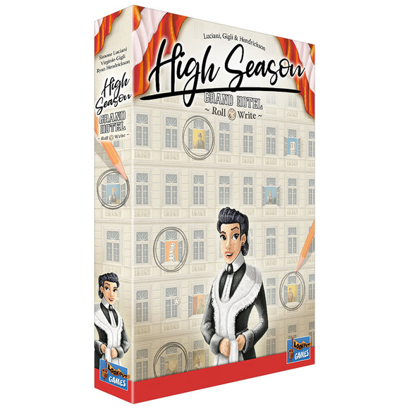 High Season - Grand Hotel Roll & Write Board Games Asmodee   