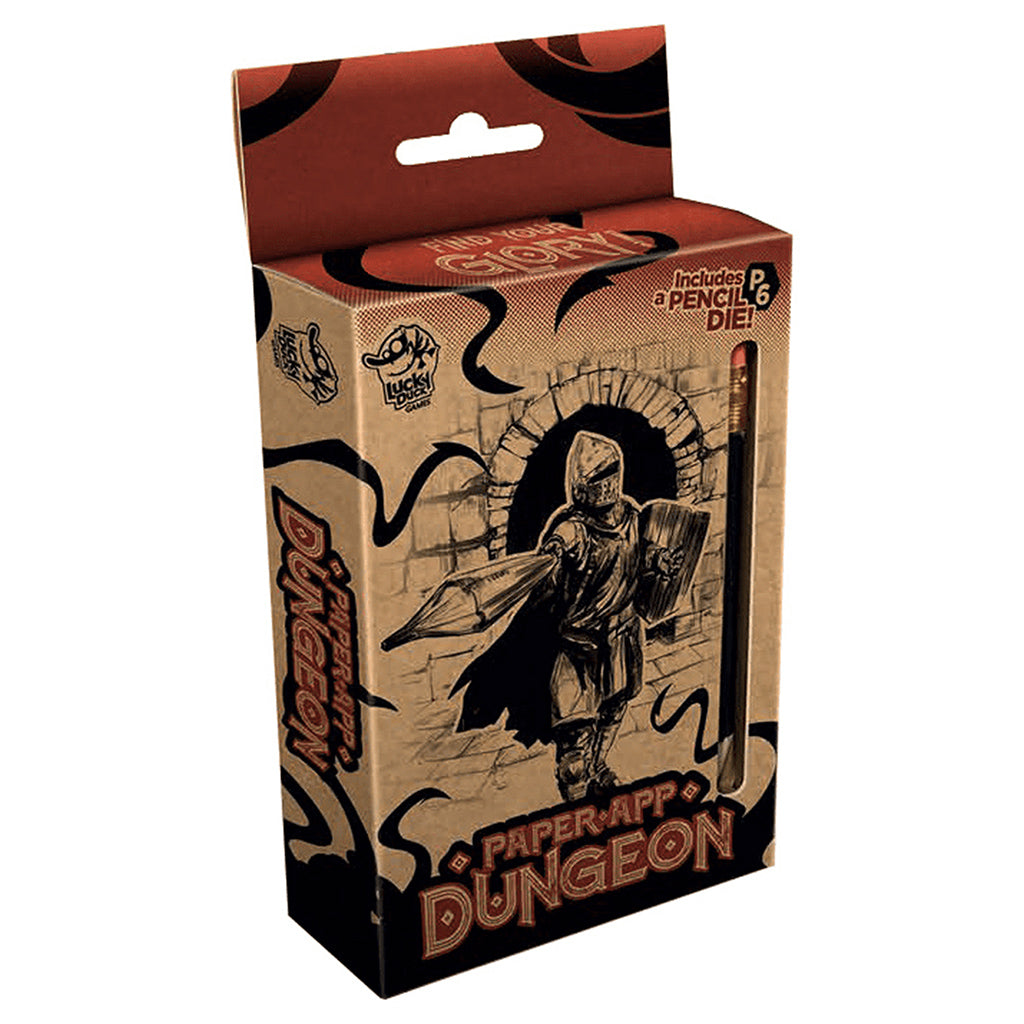 Paper App Dungeon Board Games Lucky Duck Games   