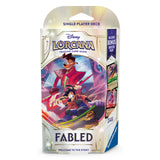 Disney Lorcana TCG: Fabled Single-Player Decks (2 options) Trading Card Games Ravensburger FAB SD Emerald & Ruby