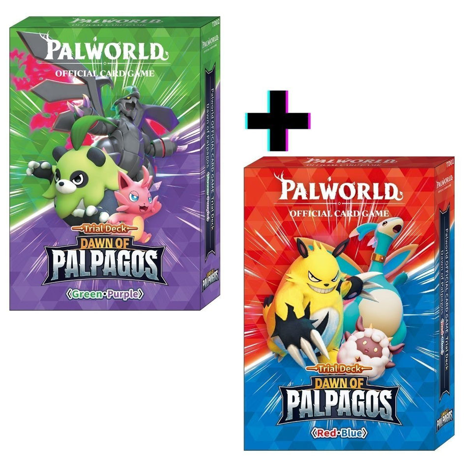 Palworld TCG (P01) Dawn of Palpagos Trial Decks (3 Options)