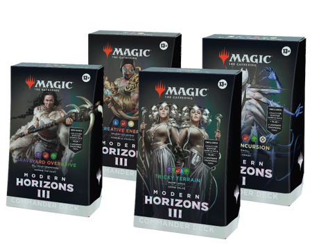 MTG [MH3] Modern Horizons 3 Commander Decks (4 options) Trading Card Games Wizards of the Coast