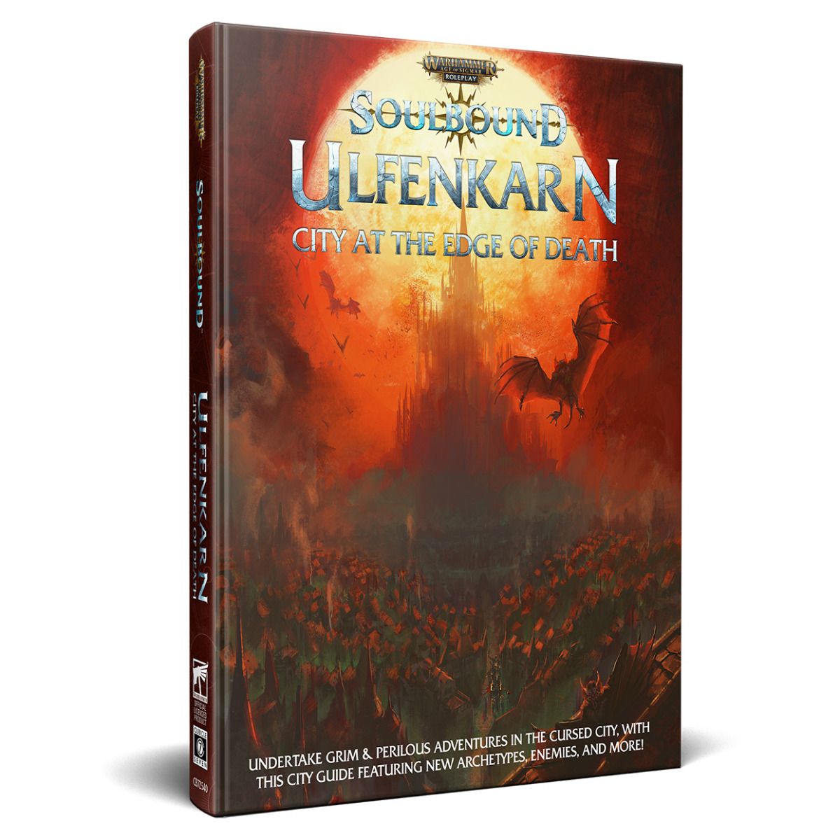 Warhammer: Age of Sigmar Soulbound - Ulfenkarn: City at the Edge of Death Role Playing Games Cubicle 7 Entertainment   