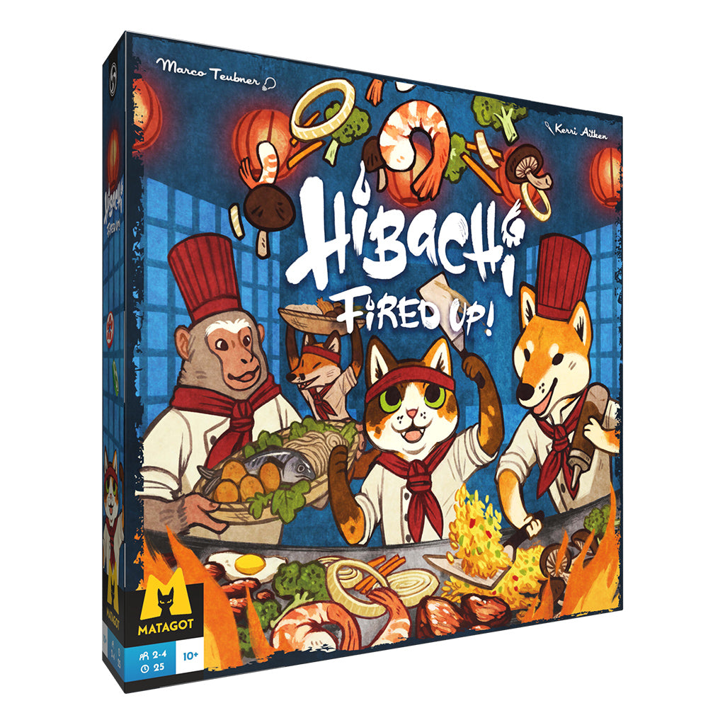 Hibachi: Fired Up! Board Games Asmodee