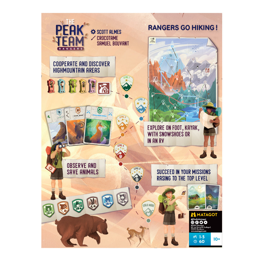 The Peak Team Board Games Asmodee