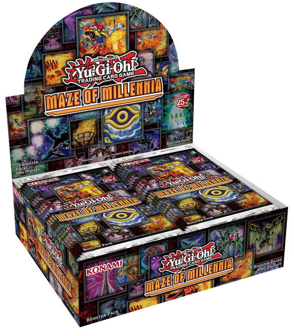 Yu-Gi-Oh! Maze of Millennia Booster Box Trading Card Games Konami   