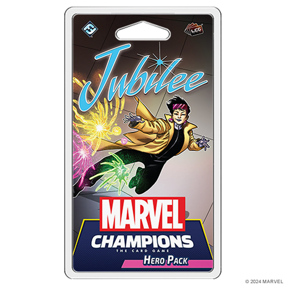 Marvel Champions LCG: Jubilee Hero Pack Card Games Fantasy Flight