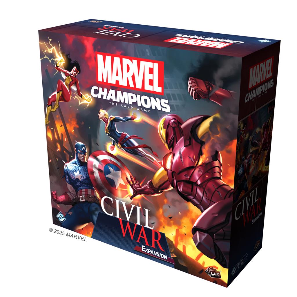 Marvel Champions: The Card Game - Civil War Expansion Board Games Asmodee