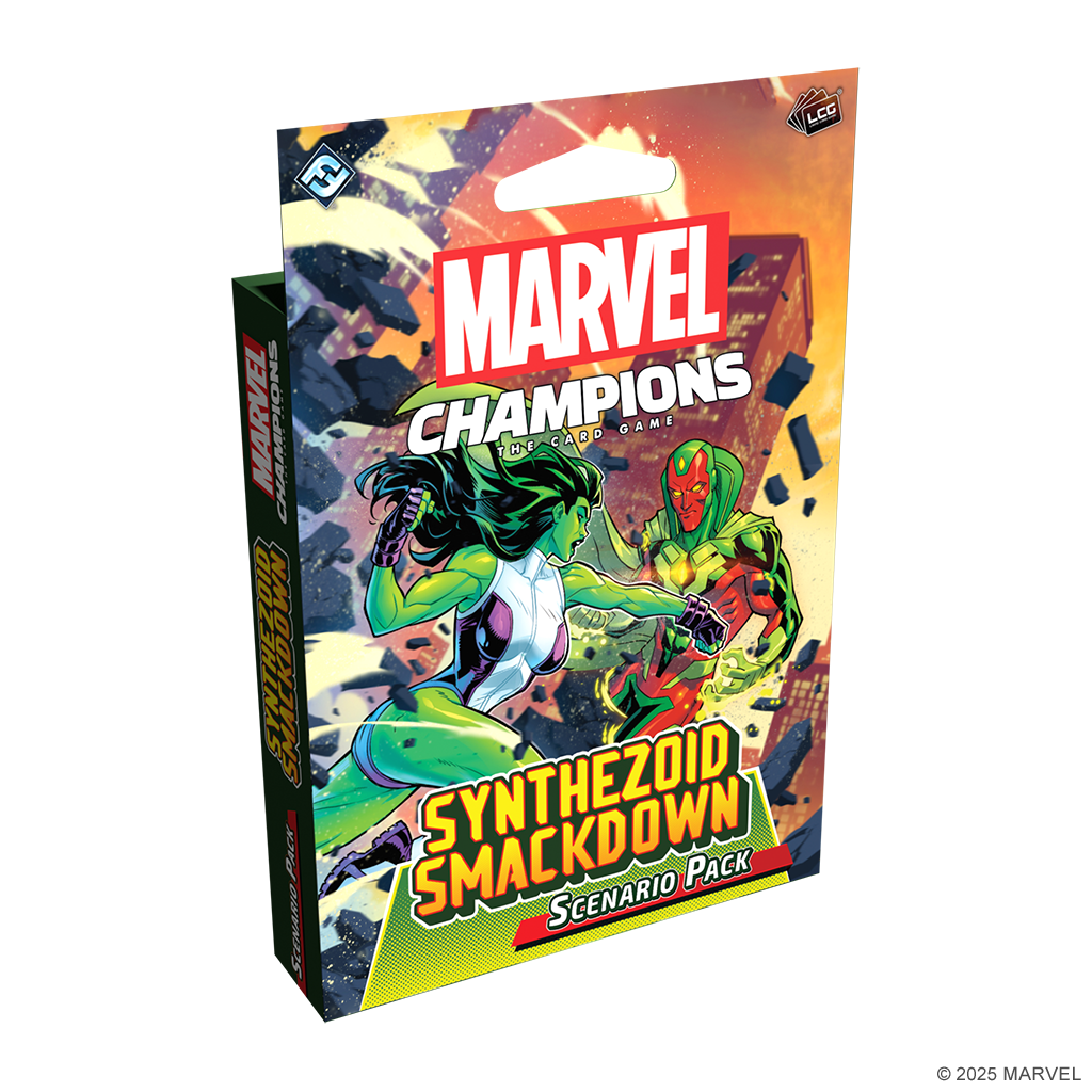 Marvel Champions: The Card Game - Synthezoid Smackdown Scenario Pack Card Games Fantasy Flight Marvel LCG Synth Smack