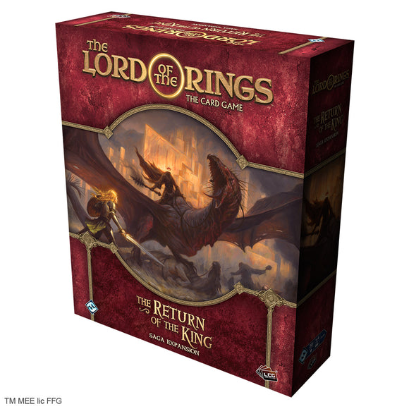 Lord of the Rings LCG: Return of the King Saga Expansion Card Games Asmodee   