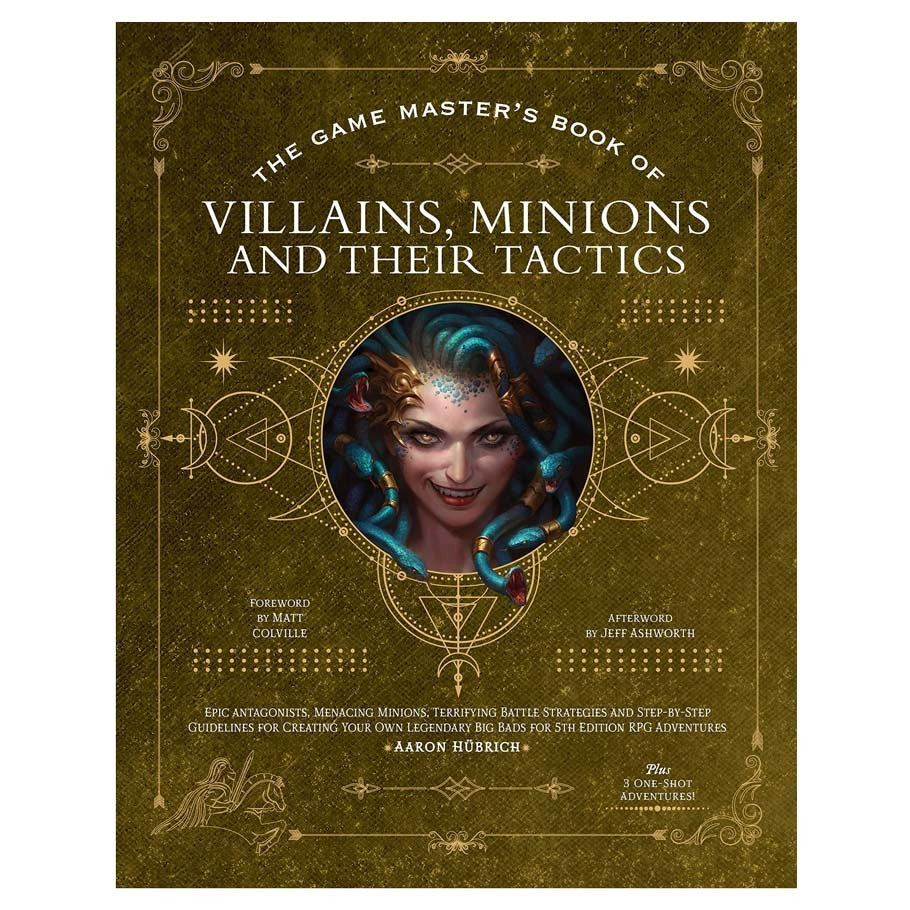 The Game Master's Book of Villains, Minions, and Their Tactics Role Playing Games Media Lab   