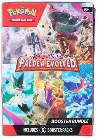 Pokemon TCG: Scarlet & Violet: Paldea Evolved 6 Booster Bundle Trading Card Games Pokemon USA