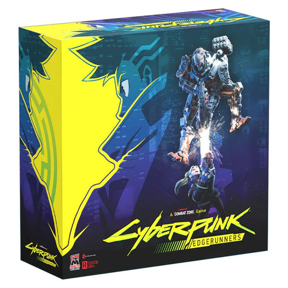 Cyberpunk Edgerunners Combat Zone: 2 Player Starter Miniatures Monster Fight Club