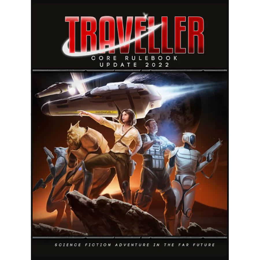 Traveller: Core Rulebook Update 2022 Role Playing Games Mongoose Publishing Traveller Core 2022