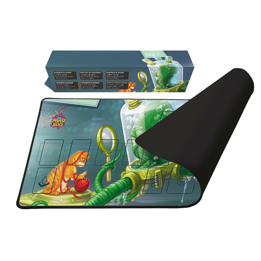 Mindbug Playmat: Mr. Green Supplies Ghost Galaxy
