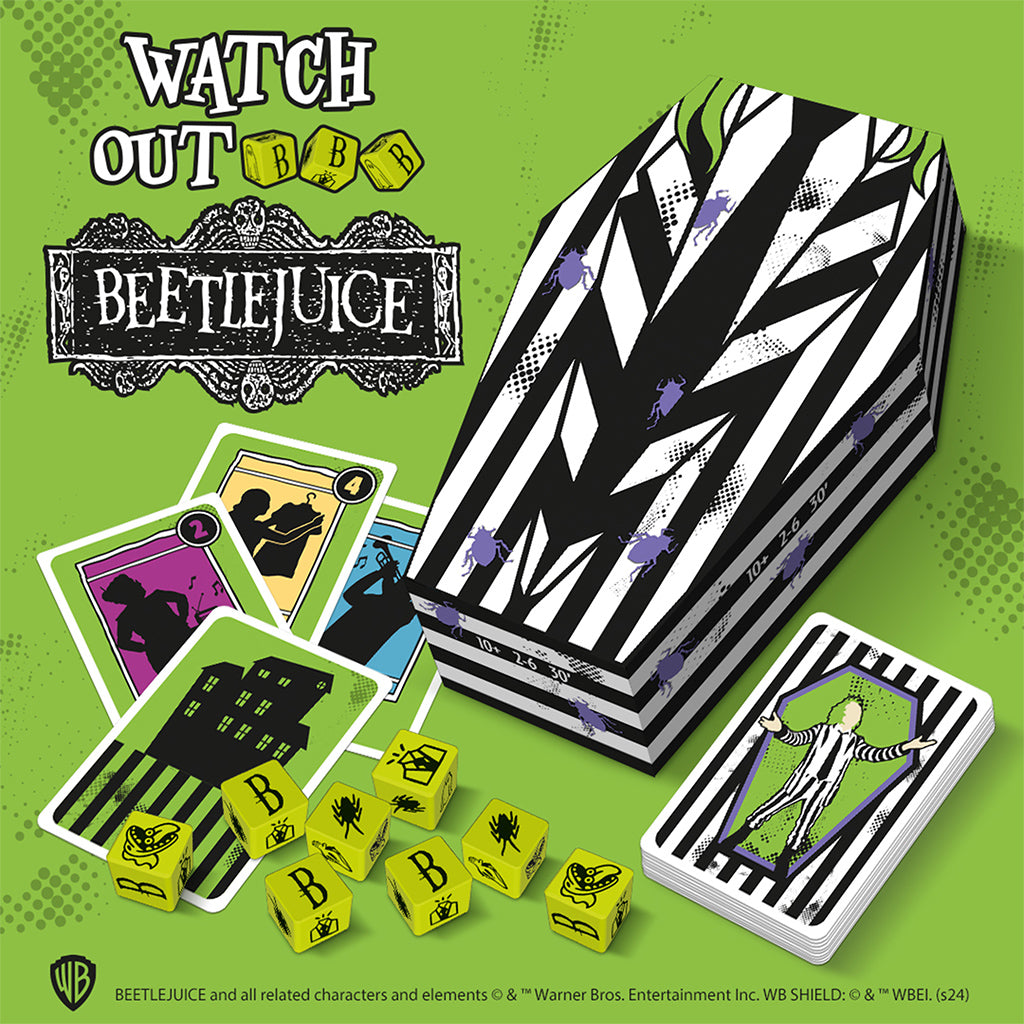 Watch Out Beetlejuice Card Games Asmodee   
