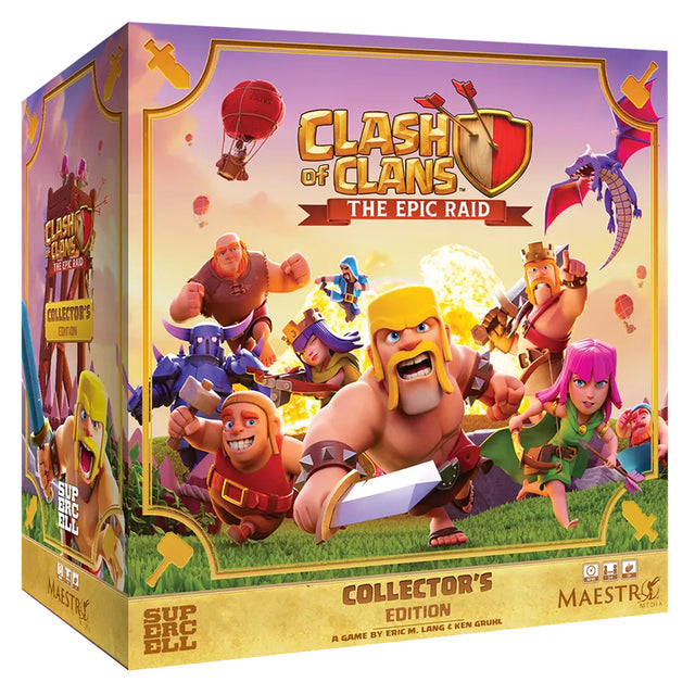 Clash of Clans: The Epic Raid Collector's Edition Board Games Asmodee Clash of Clans: The Epic Raid CE