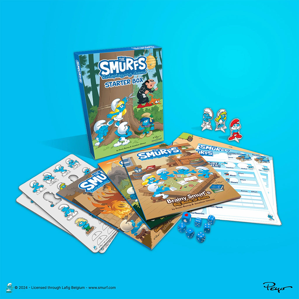 The Smurfs Roleplaying Game: Starter Box Card Games Asmodee The Smurfs RPG: Starter Box