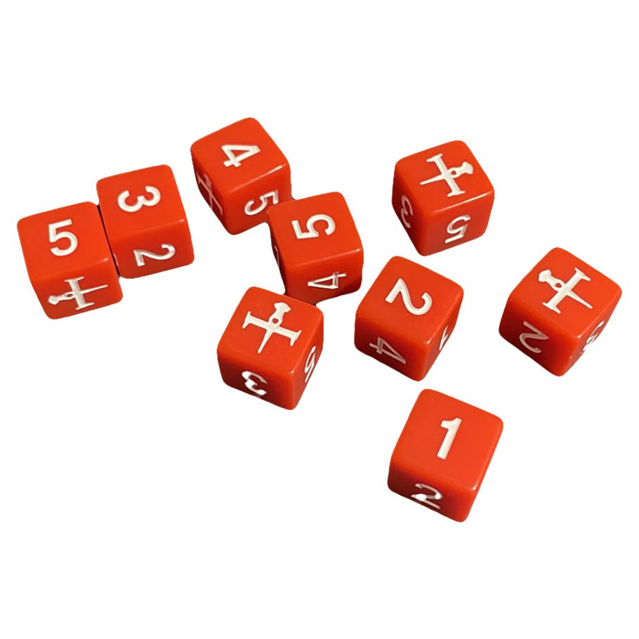 Cowboy Bebop TTRPG: d6 Sets (4 options) Dice Mana Project Studio 9d6 Swordfish II  