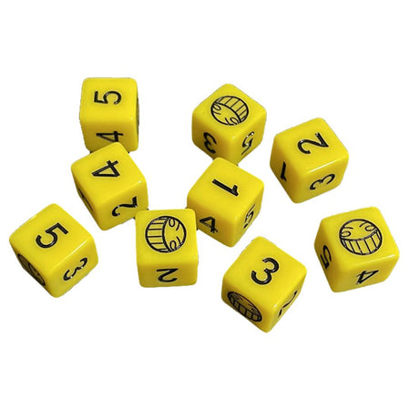 Cowboy Bebop TTRPG: d6 Sets (4 options) Dice Mana Project Studio 9d6 Ed Smile  